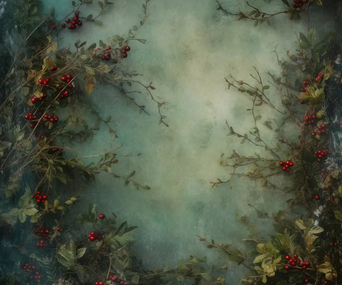 Holly Dark 5’X4’2 Fleece (60 X 50 Inch) Backdrop