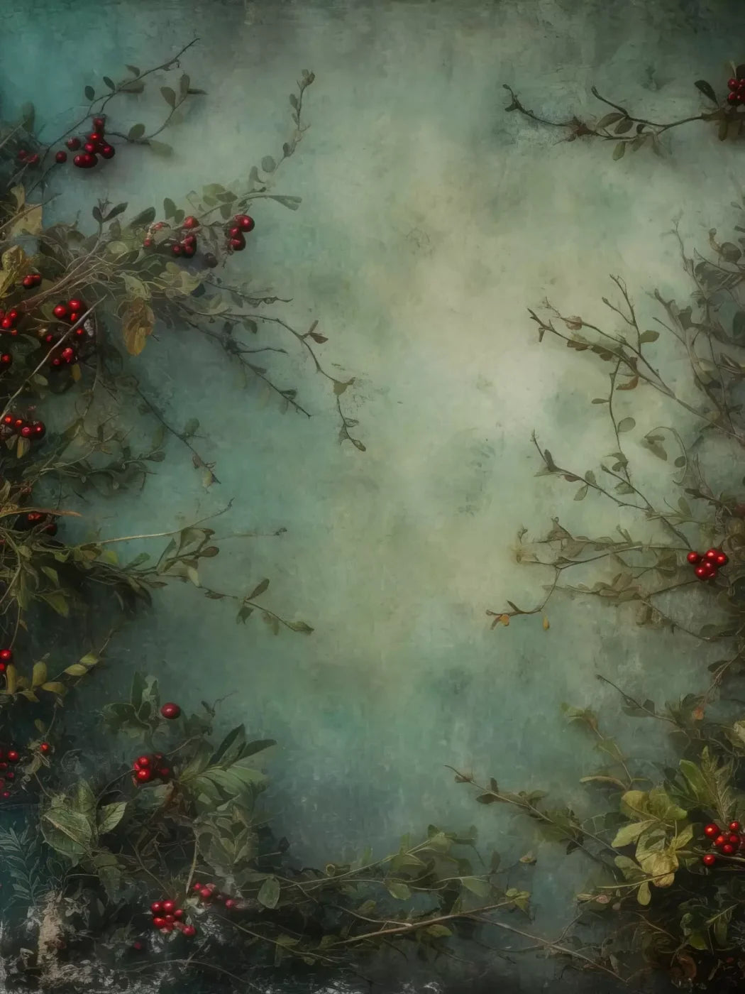 Holly Dark 5’X6’8 Fleece (60 X 80 Inch) Backdrop