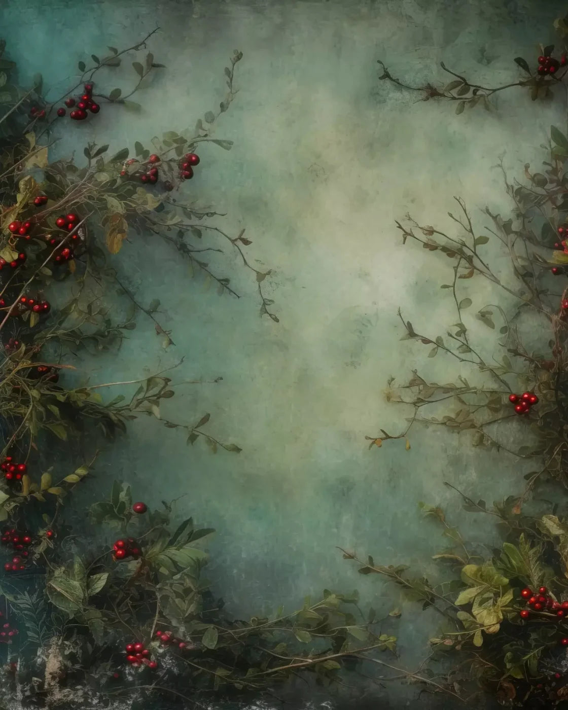 Holly Dark 8’X10’ Fleece (96 X 120 Inch) Backdrop