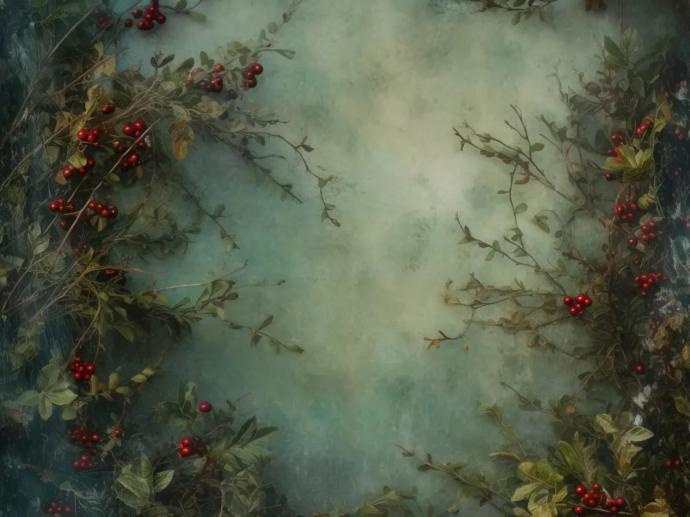 Holly Dark 8’X6’ Fleece (96 X 72 Inch) Backdrop