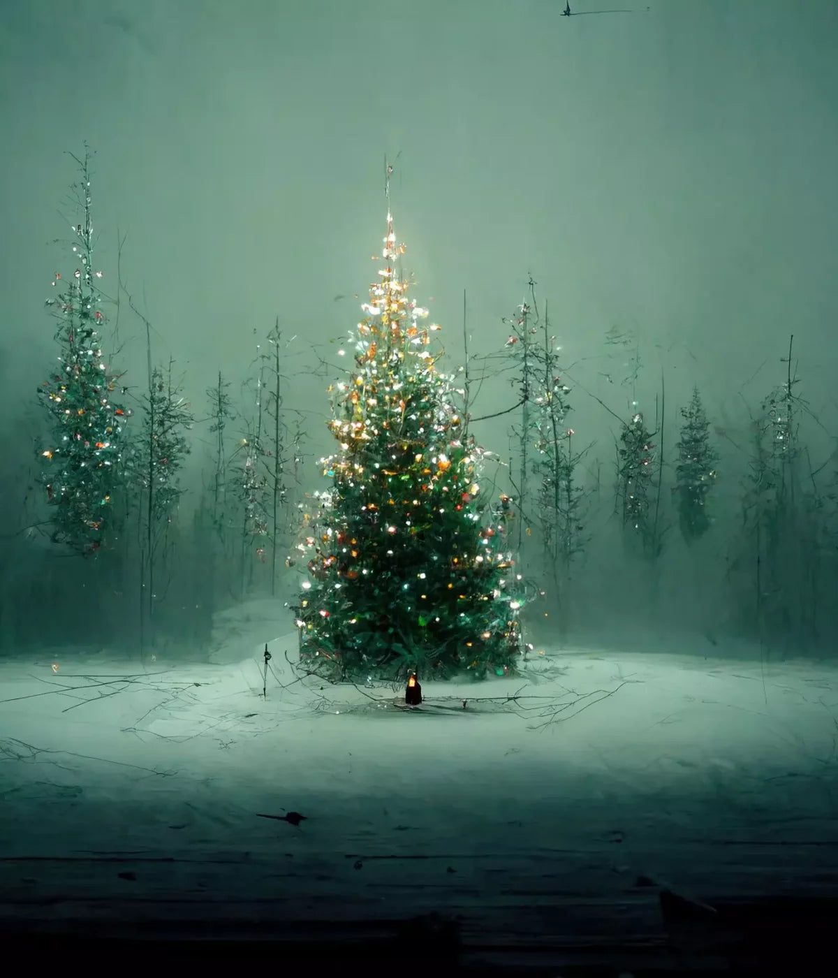 Holy Night 10X12 Ultracloth ( 120 X 144 Inch ) Backdrop