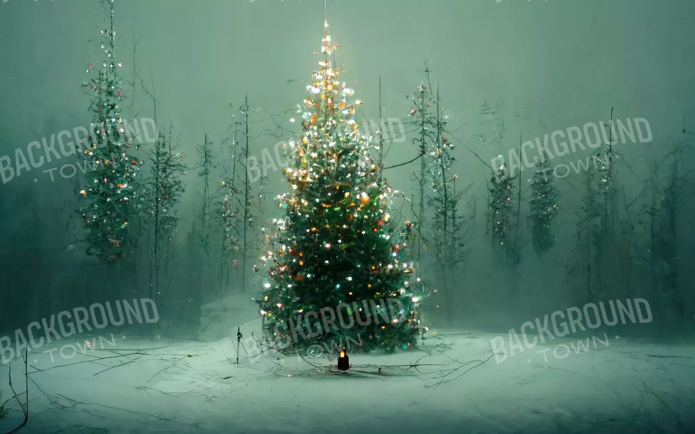 Holy Night 14X9 Ultracloth ( 168 X 108 Inch ) Backdrop