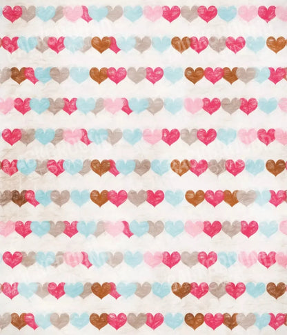 Hope Hearts 10X12 Ultracloth ( 120 X 144 Inch ) Backdrop
