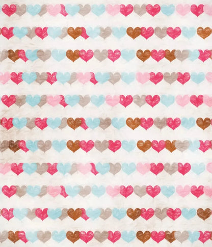 Hope Hearts 10X12 Ultracloth ( 120 X 144 Inch ) Backdrop