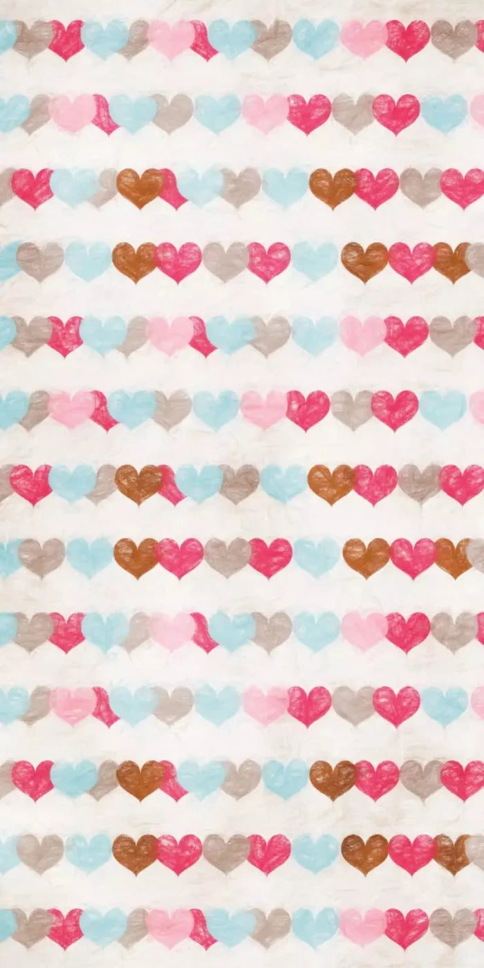 Hope Hearts 10X20 Ultracloth ( 120 X 240 Inch ) Backdrop