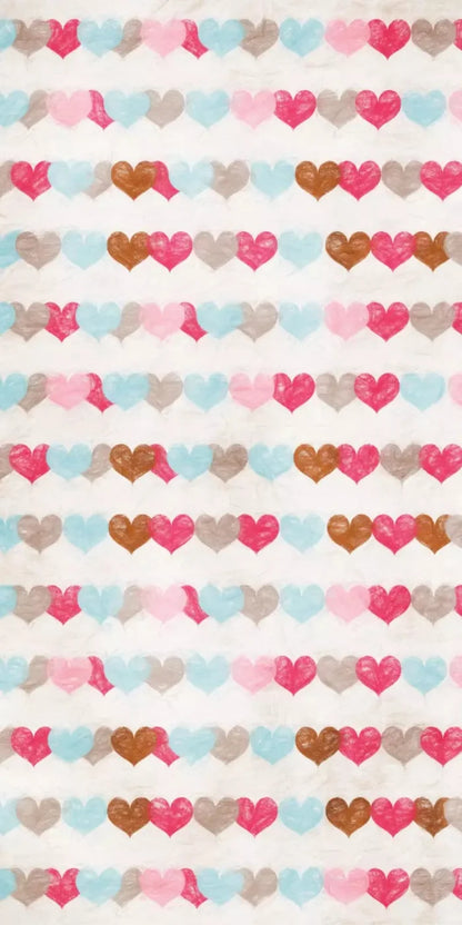 Hope Hearts 10X20 Ultracloth ( 120 X 240 Inch ) Backdrop