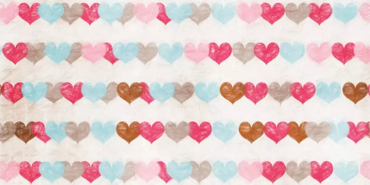 Hope Hearts 20X10 Ultracloth ( 240 X 120 Inch ) Backdrop