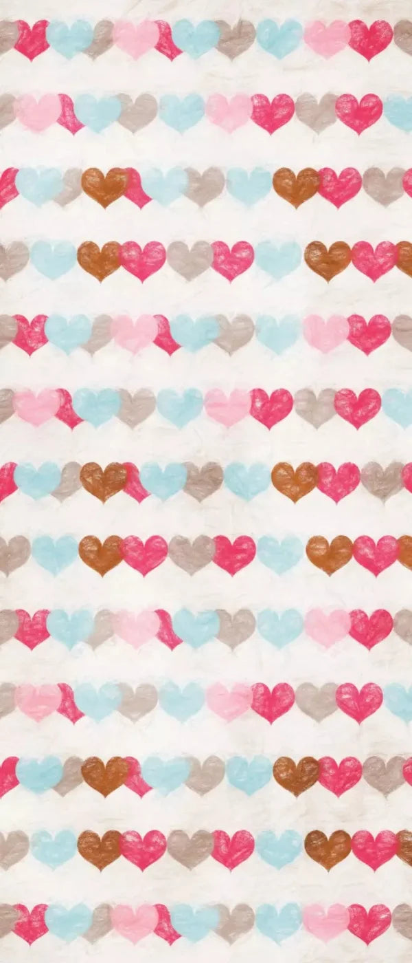 Hope Hearts 5X12 Ultracloth For Westcott X-Drop ( 60 X 144 Inch ) Backdrop