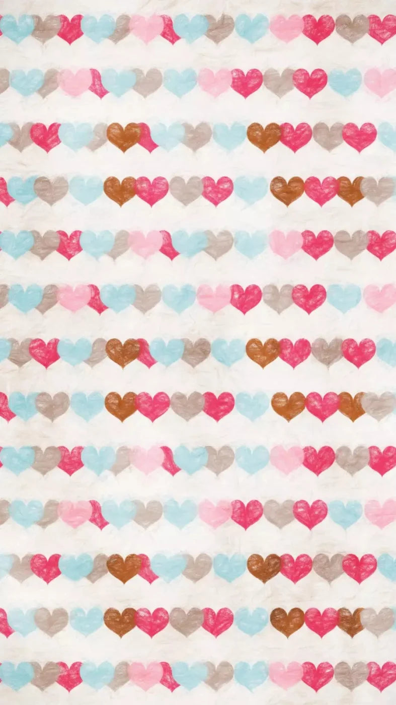 Hope Hearts 8X14 Ultracloth ( 96 X 168 Inch ) Backdrop