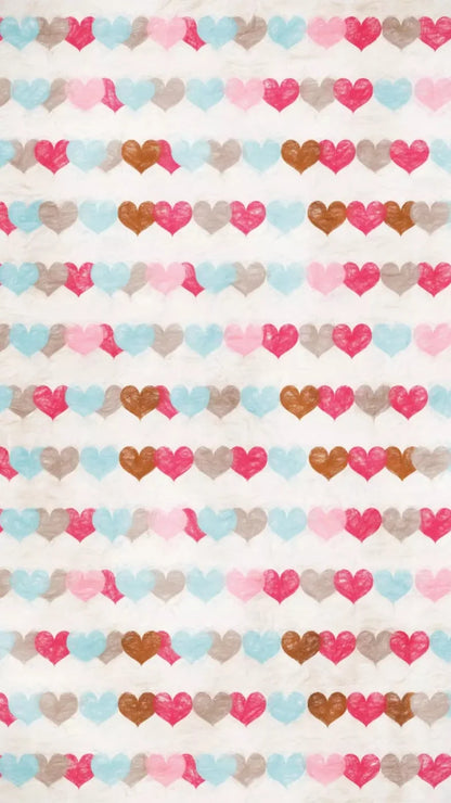 Hope Hearts 8X14 Ultracloth ( 96 X 168 Inch ) Backdrop
