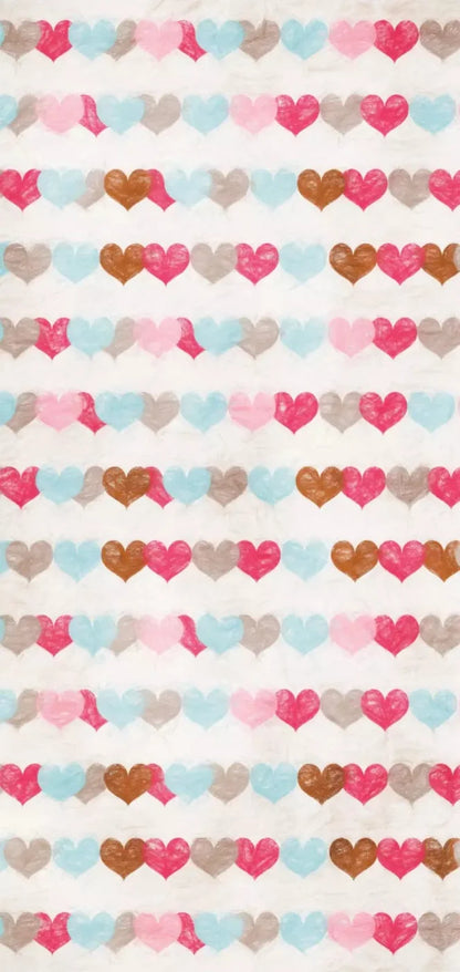Hope Hearts 8X16 Ultracloth ( 96 X 192 Inch ) Backdrop