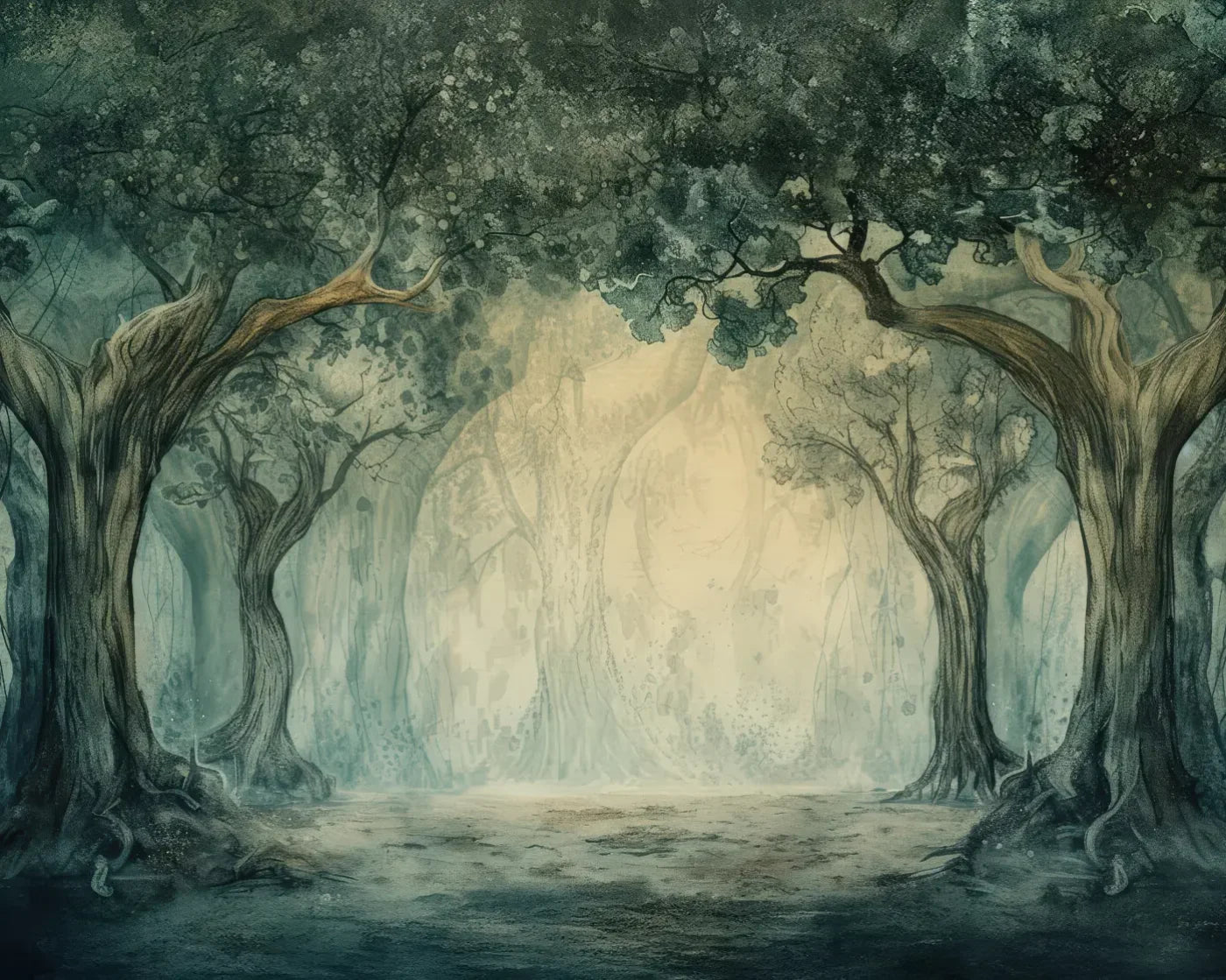 Hundred Acre Wood 10’x8’ Fleece (120 x 96 inch) Backdrop