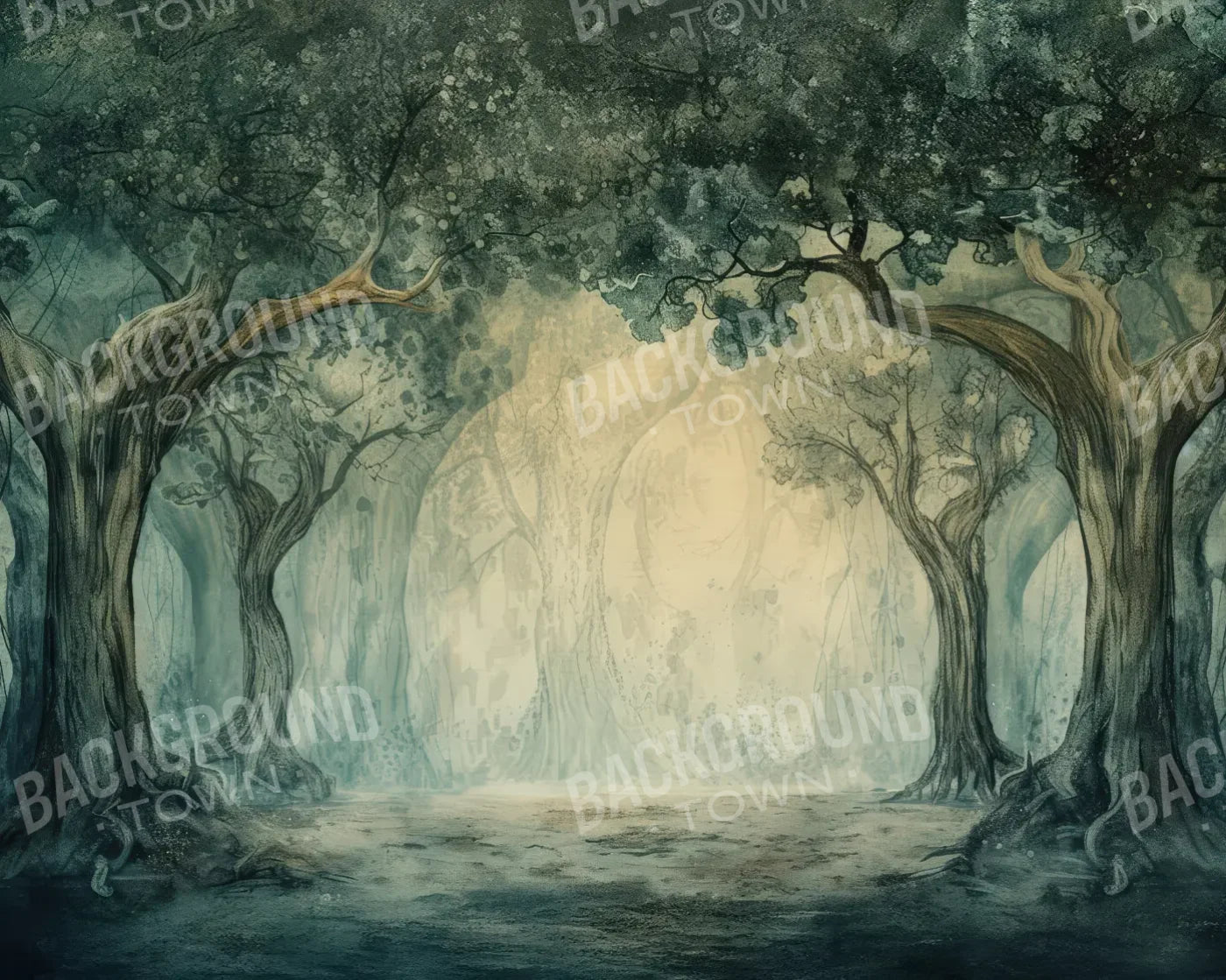 Hundred Acre Wood 10’x8’ Fleece (120 x 96 inch) Backdrop