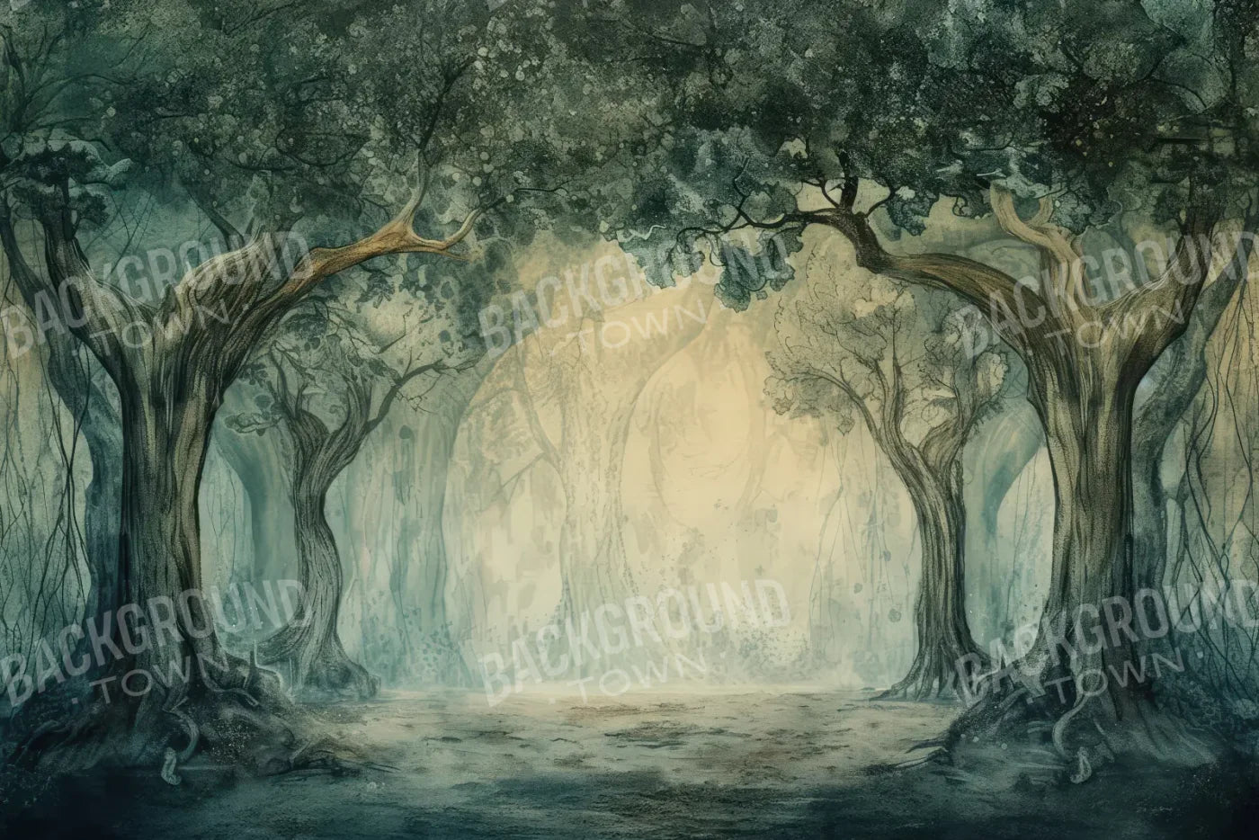Hundred Acre Wood 12’x8’ UltraCloth (144 x 96 inch) Backdrop