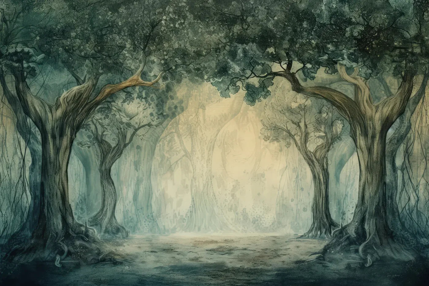 Hundred Acre Wood 12’x8’ UltraCloth (144 x 96 inch) Backdrop