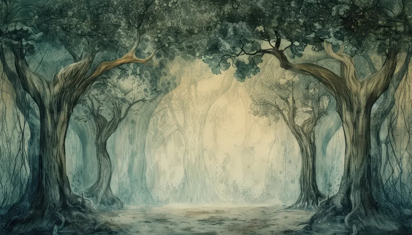 Hundred Acre Wood 14’x8’ UltraCloth (168 x 96 inch) Backdrop