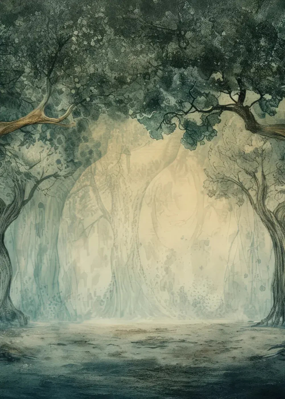 Hundred Acre Wood 5’x7’ UltraCloth (60 x 84 inch) Backdrop