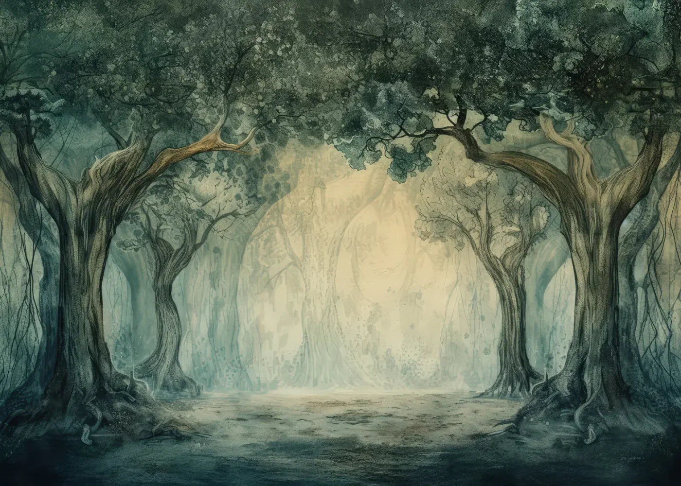Hundred Acre Wood 7’x5’ UltraCloth (84 x 60 inch) Backdrop