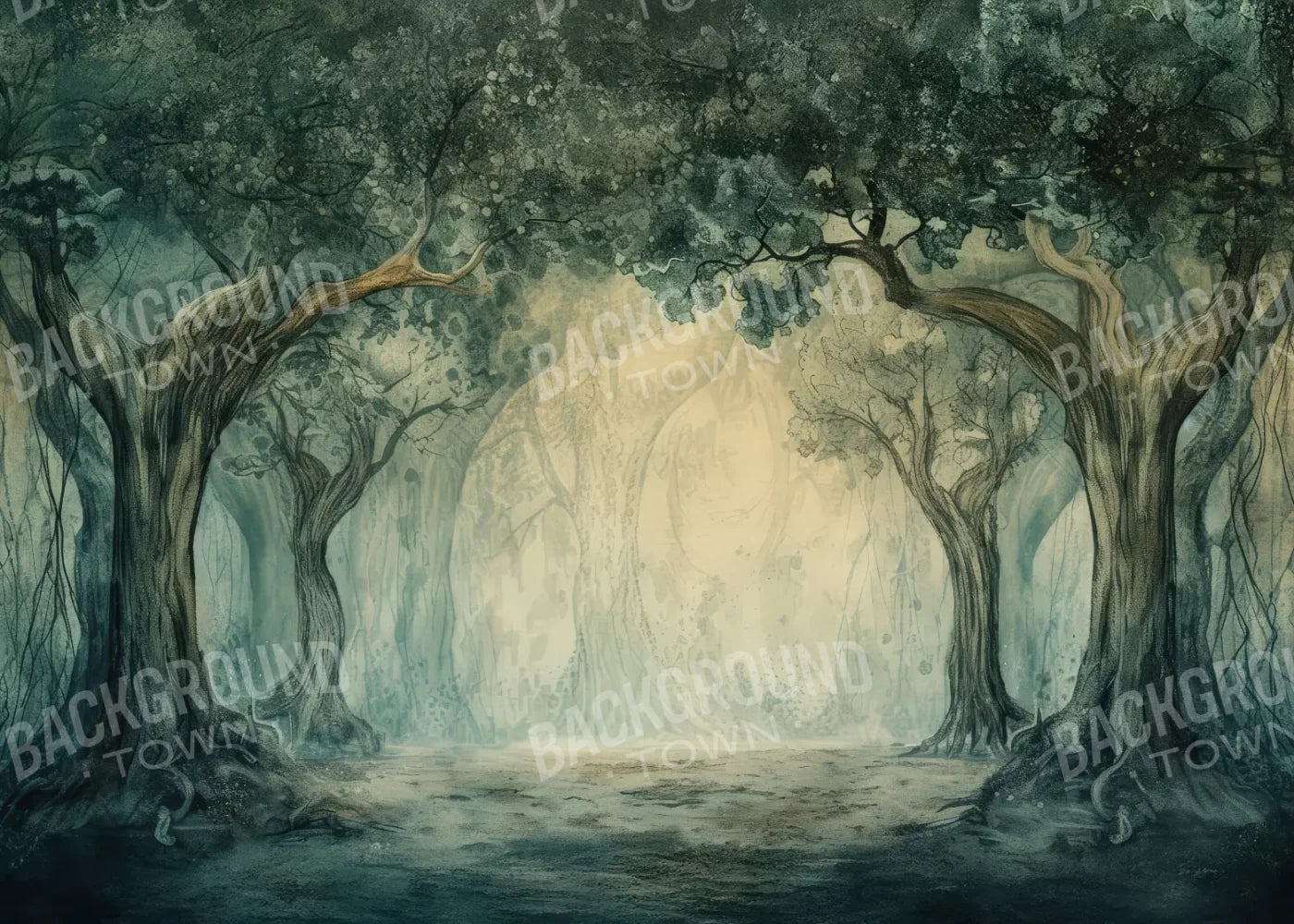 Hundred Acre Wood 7’x5’ UltraCloth (84 x 60 inch) Backdrop