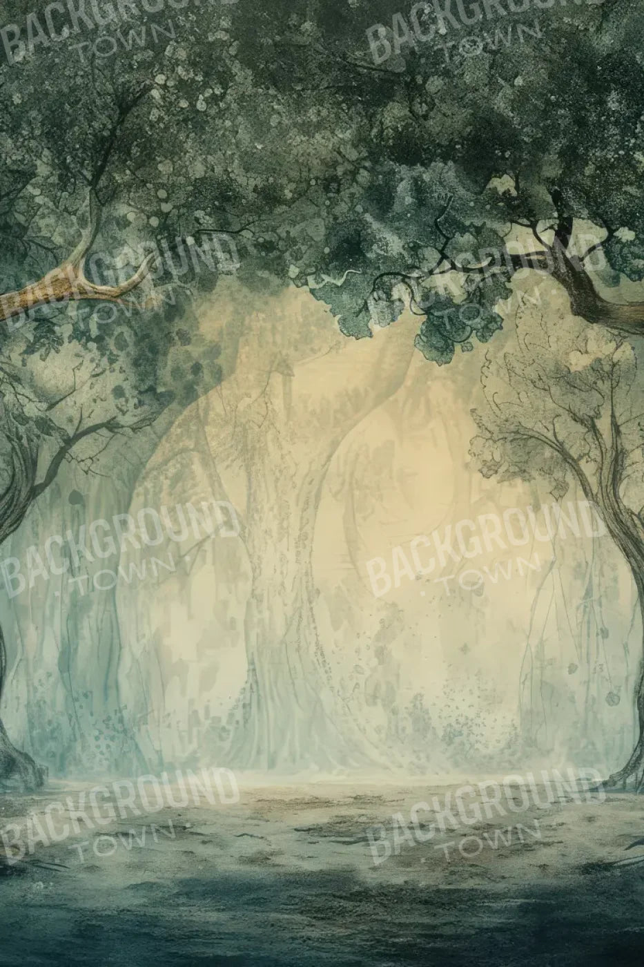 Hundred Acre Wood 8’x12’ UltraCloth (96 x 144 inch) Backdrop