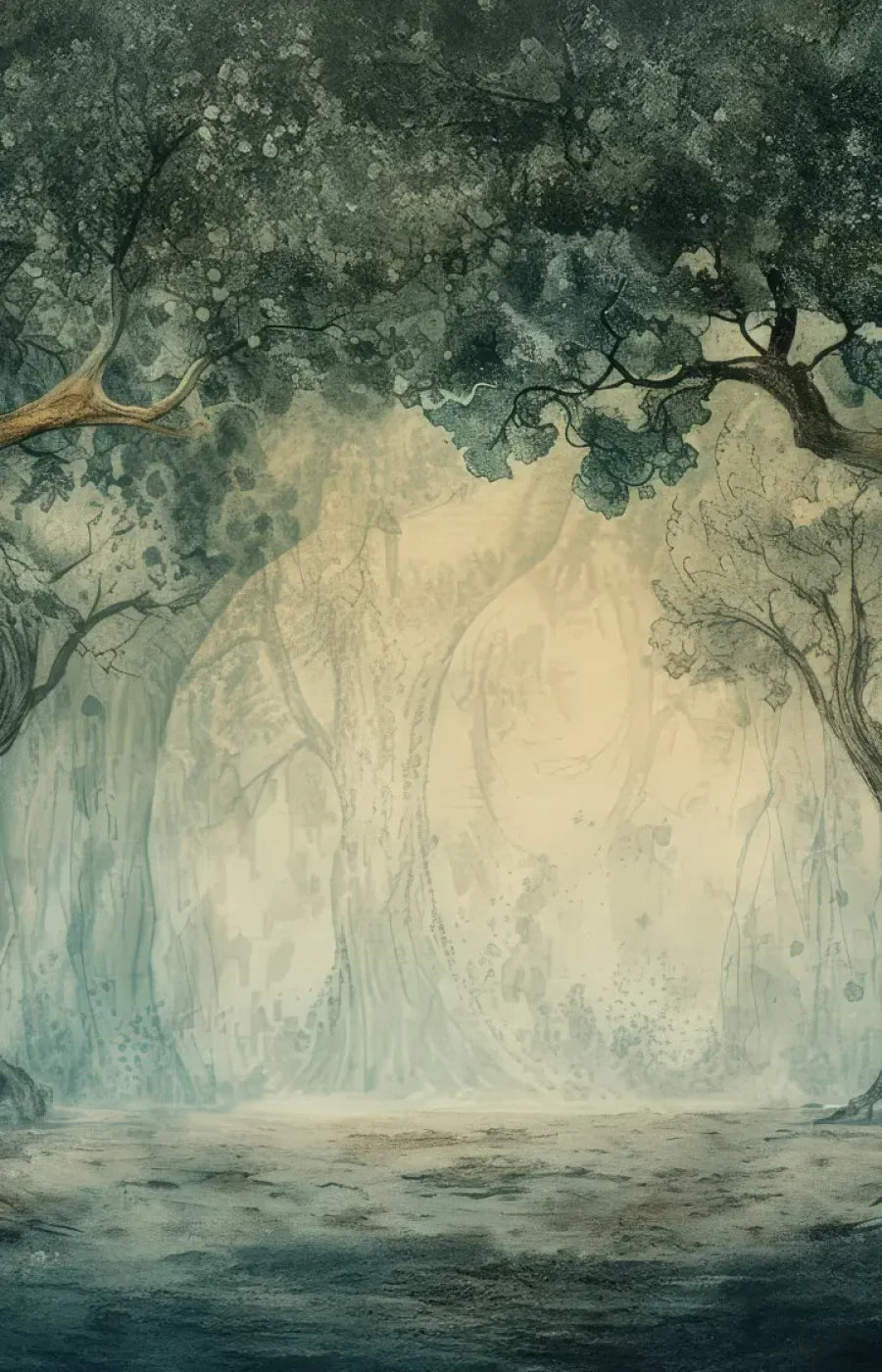 Hundred Acre Wood 9’x14’ UltraCloth (108 x 168 inch) Backdrop