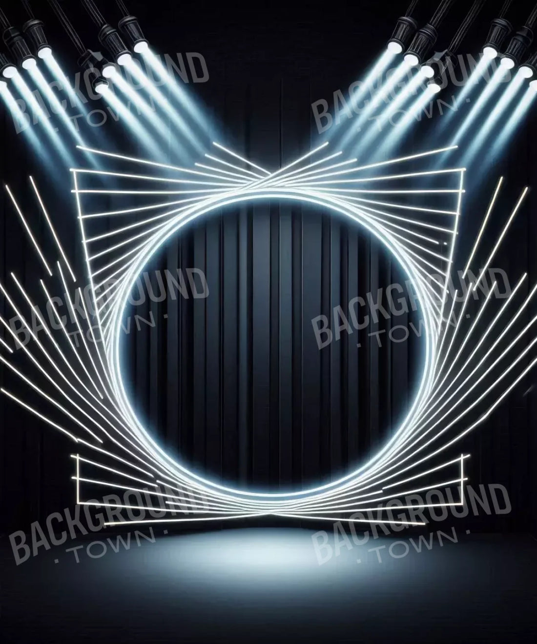 Black White Gray Backdrop for Photography