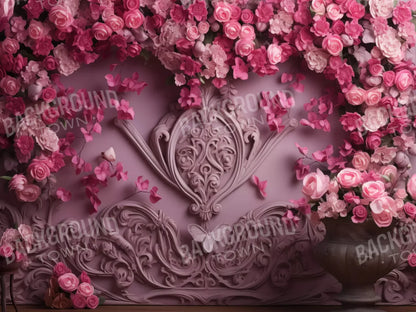 In Love I 68X5 Fleece ( 80 X 60 Inch ) Backdrop