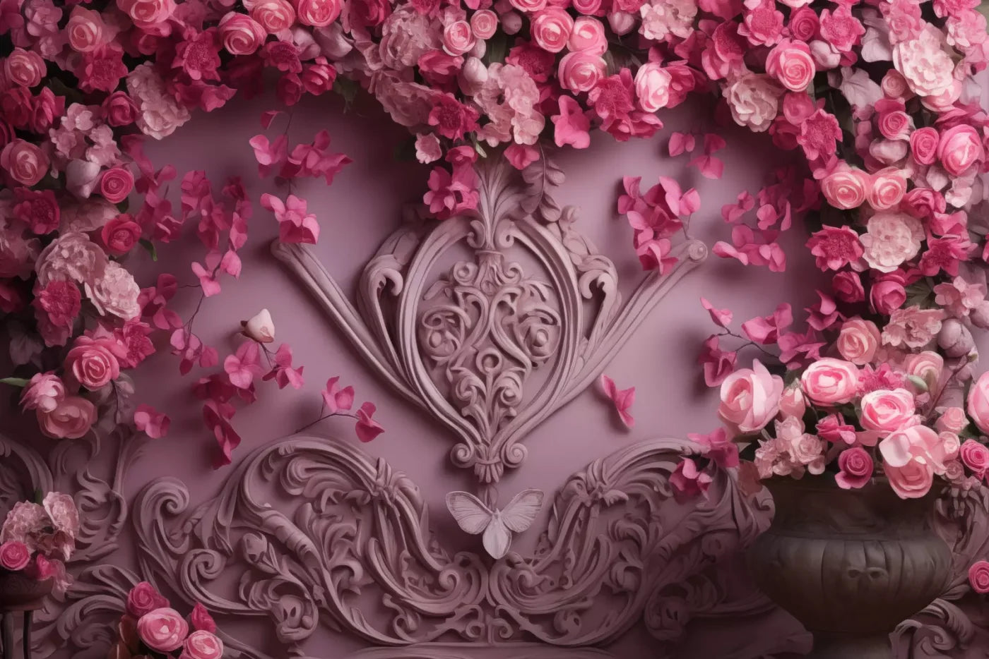 In Love I 12X8 Ultracloth ( 144 X 96 Inch ) Backdrop