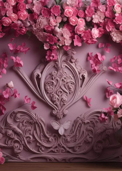 In Love I 5X7 Ultracloth ( 60 X 84 Inch ) Backdrop