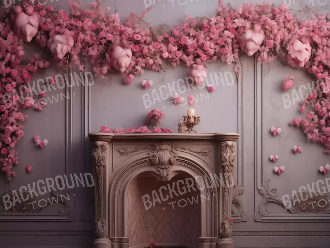 In Love Iv 8X6 Fleece ( 96 X 72 Inch ) Backdrop