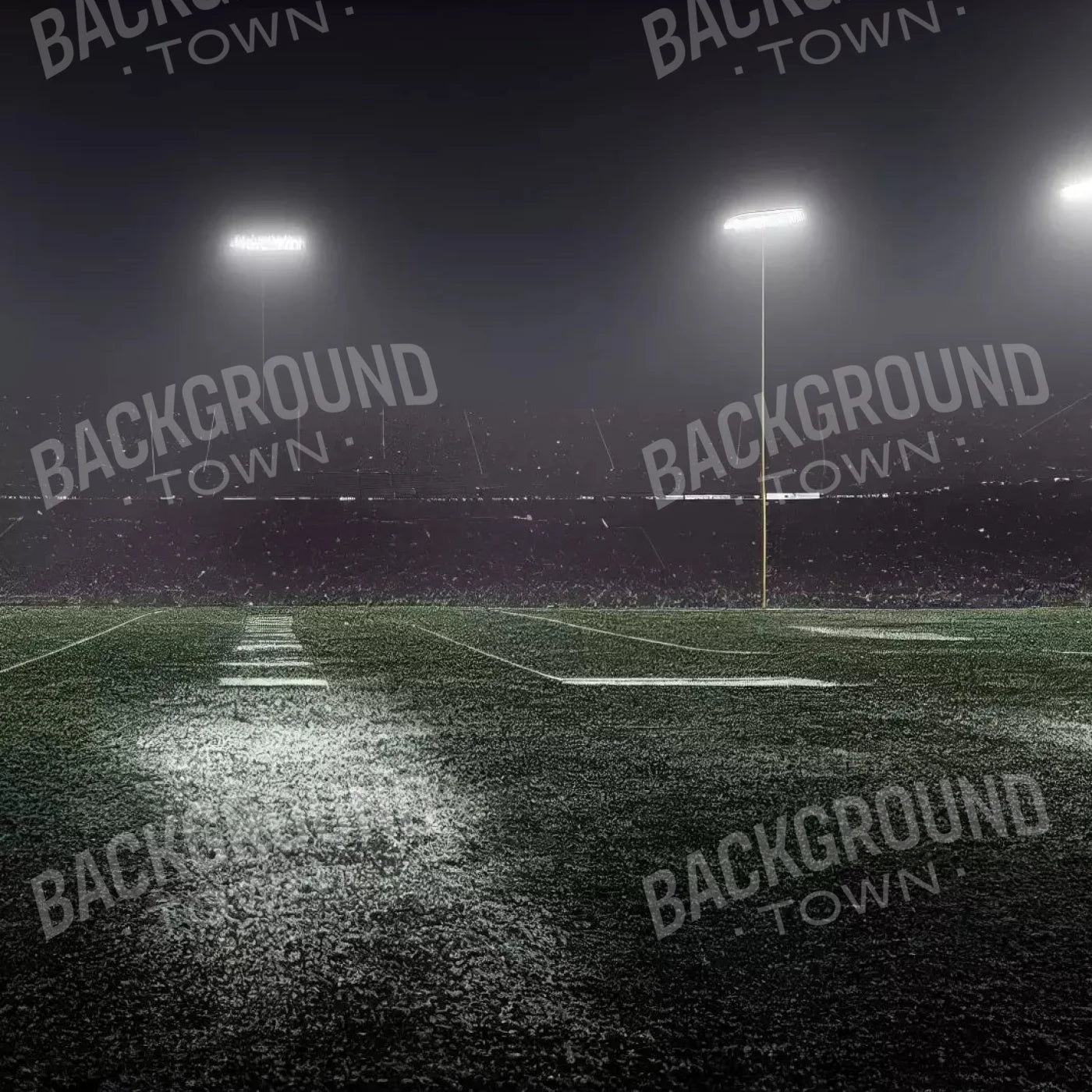 American Football 8X8 Fleece ( 96 X Inch ) Backdrop