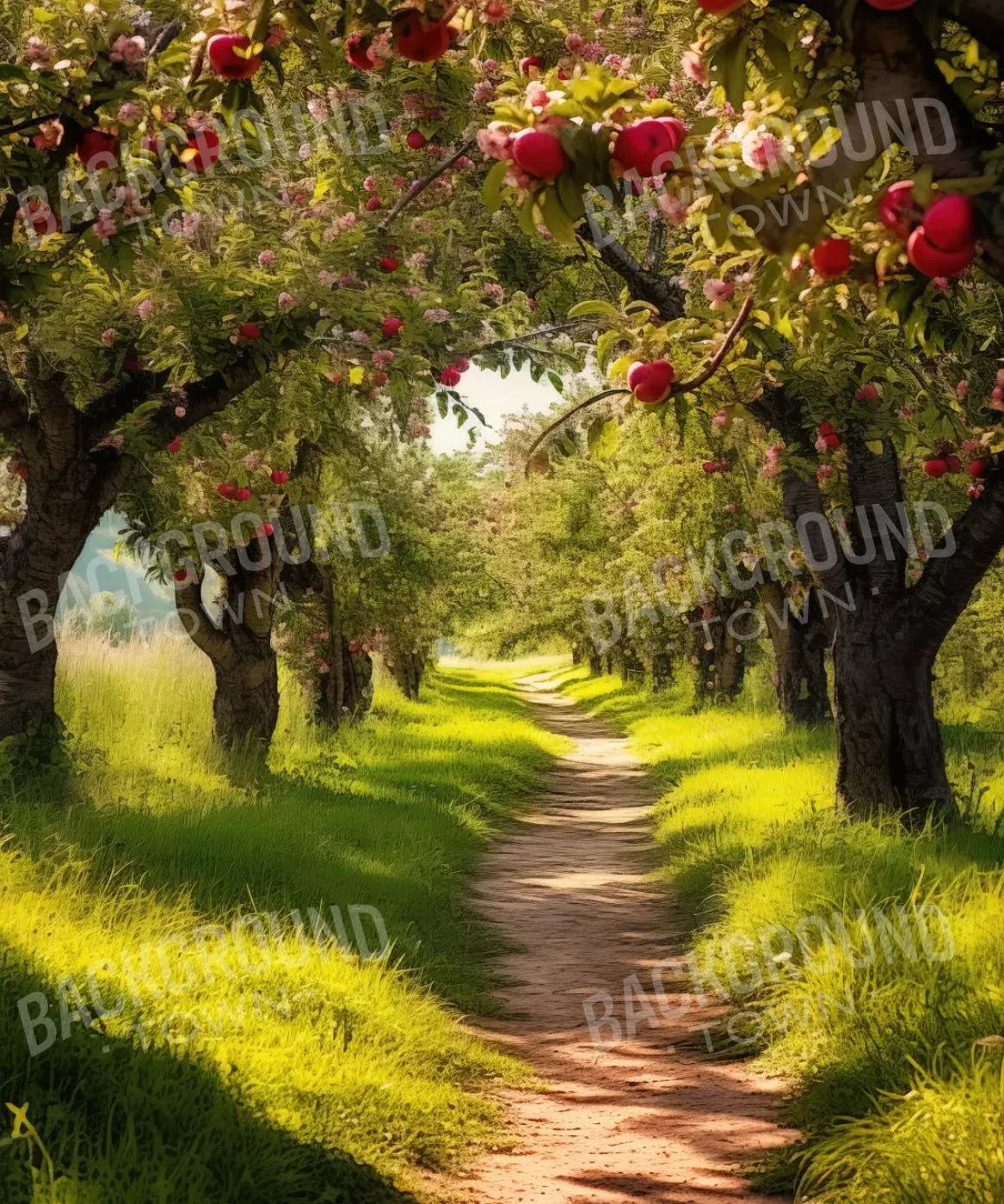 Apple farm Backdrop for Photography