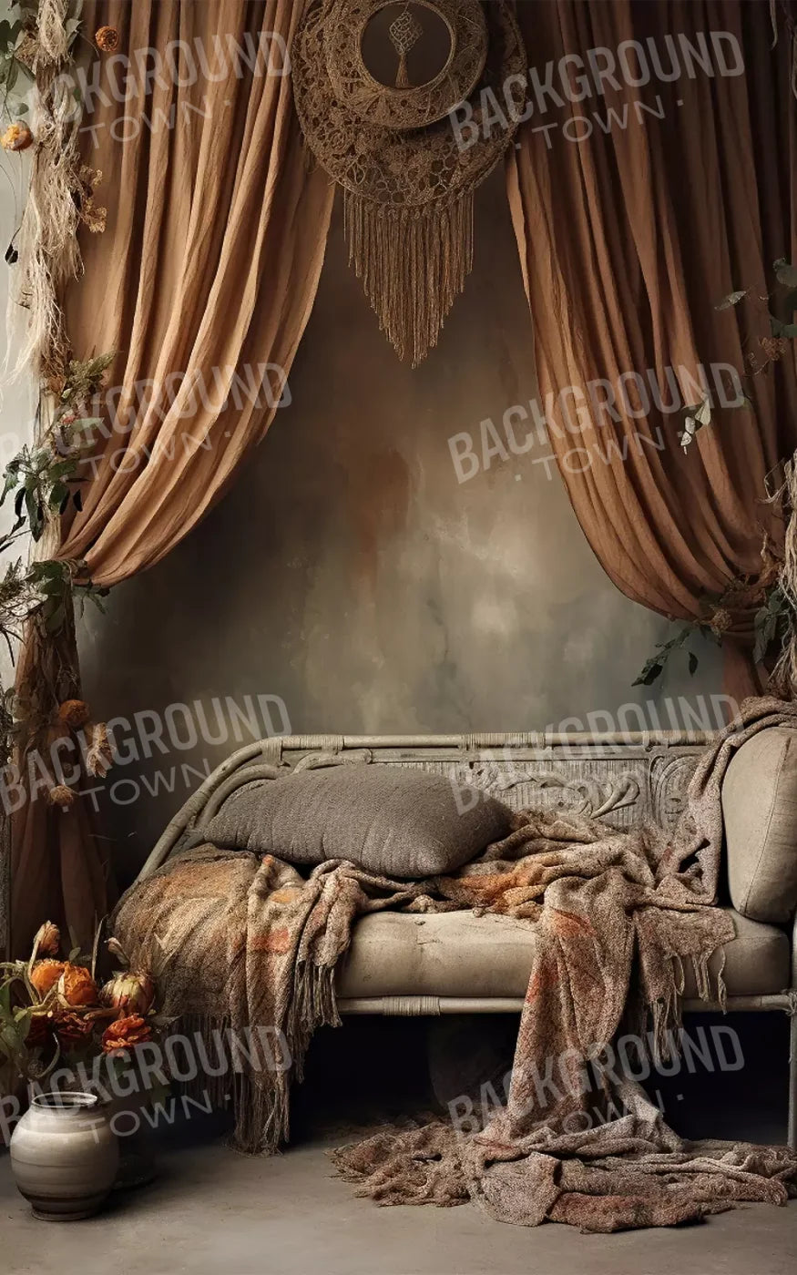 Boho Room Iii 5’X8’ Ultracloth (60 X 96 Inch) Backdrop