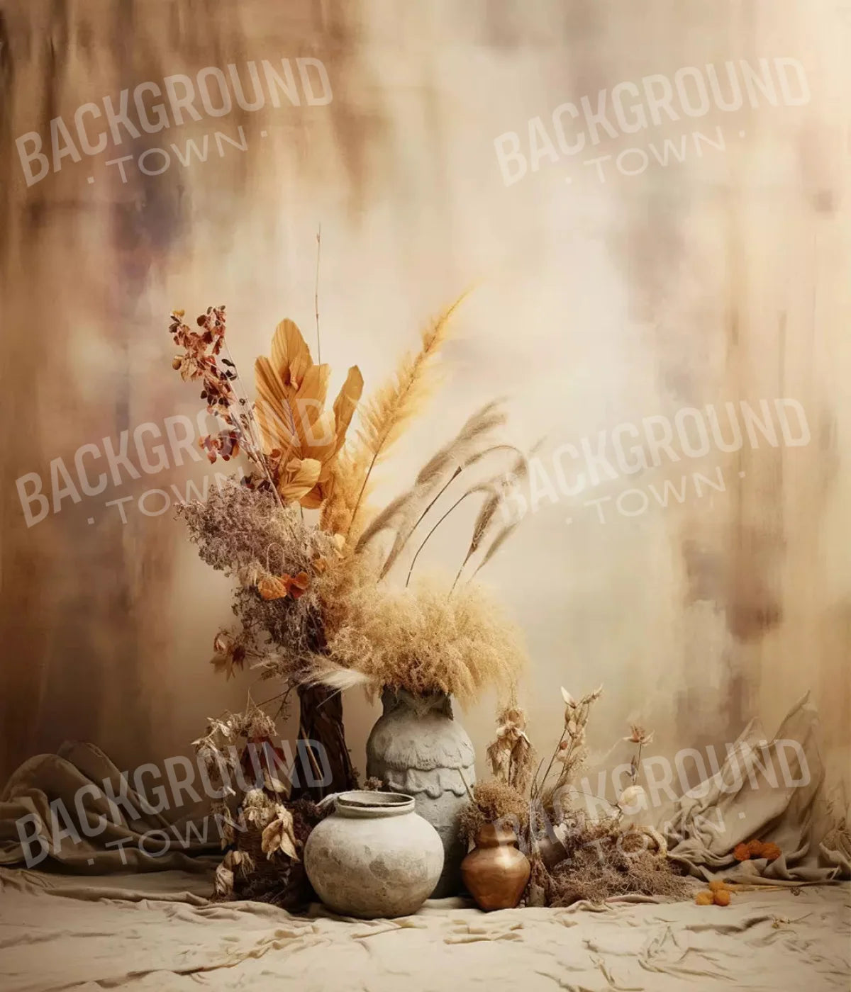 Boho Set 10X12 Ultracloth ( 120 X 144 Inch ) Backdrop