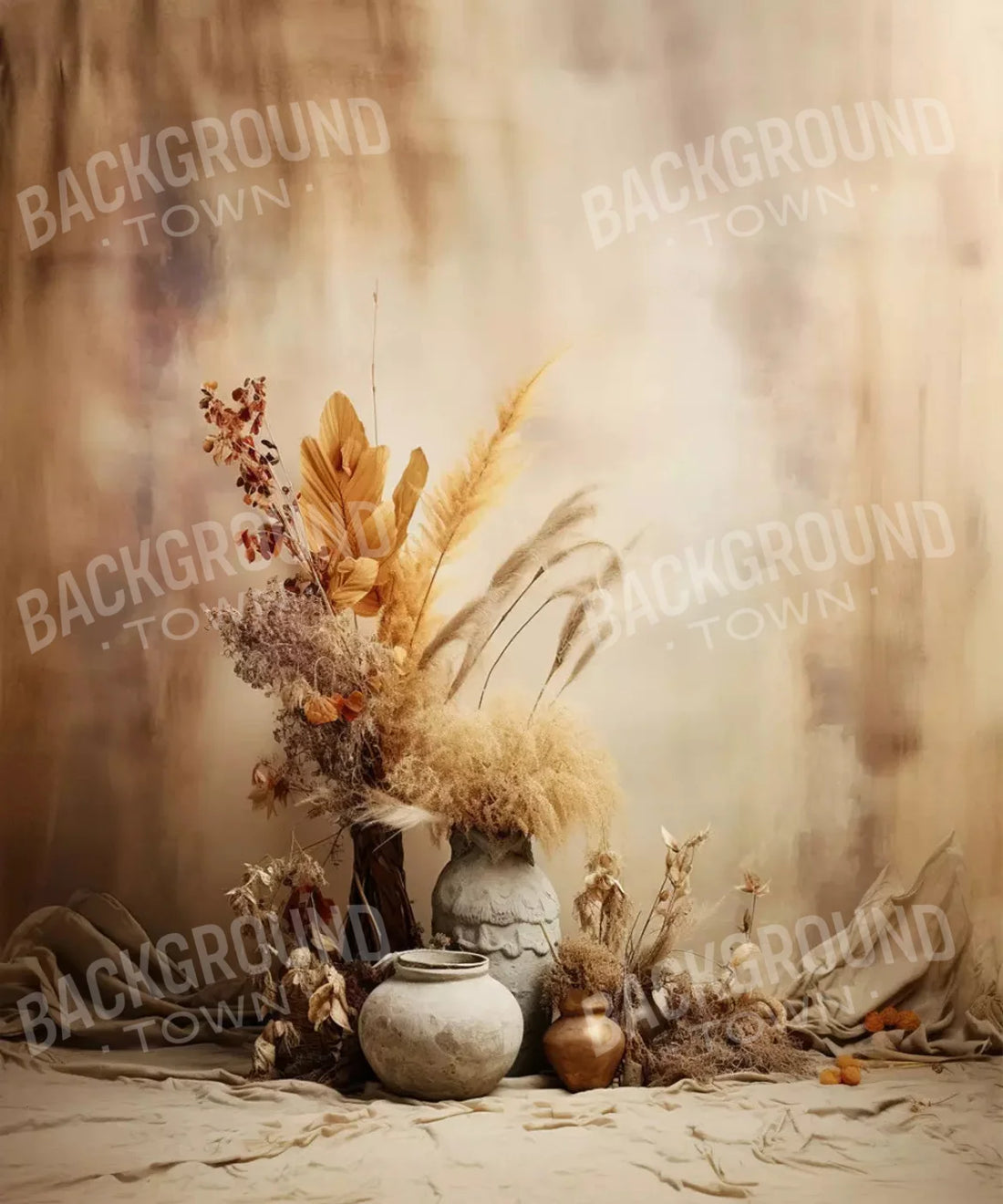 Beige Set Designs Backdrop for Photography