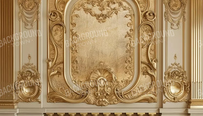 Golden Frame Wall 14’X8’ Ultracloth (168 X 96 Inch) Backdrop