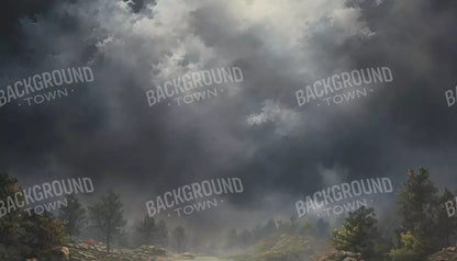 Misty Autumn Valley 14’X8’ Ultracloth (168 X 96 Inch) Backdrop
