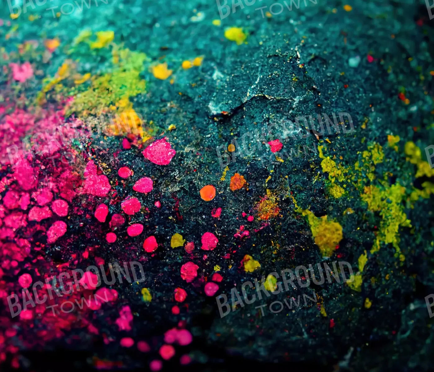 Neon Splatter 12X10 Ultracloth ( 144 X 120 Inch ) Backdrop