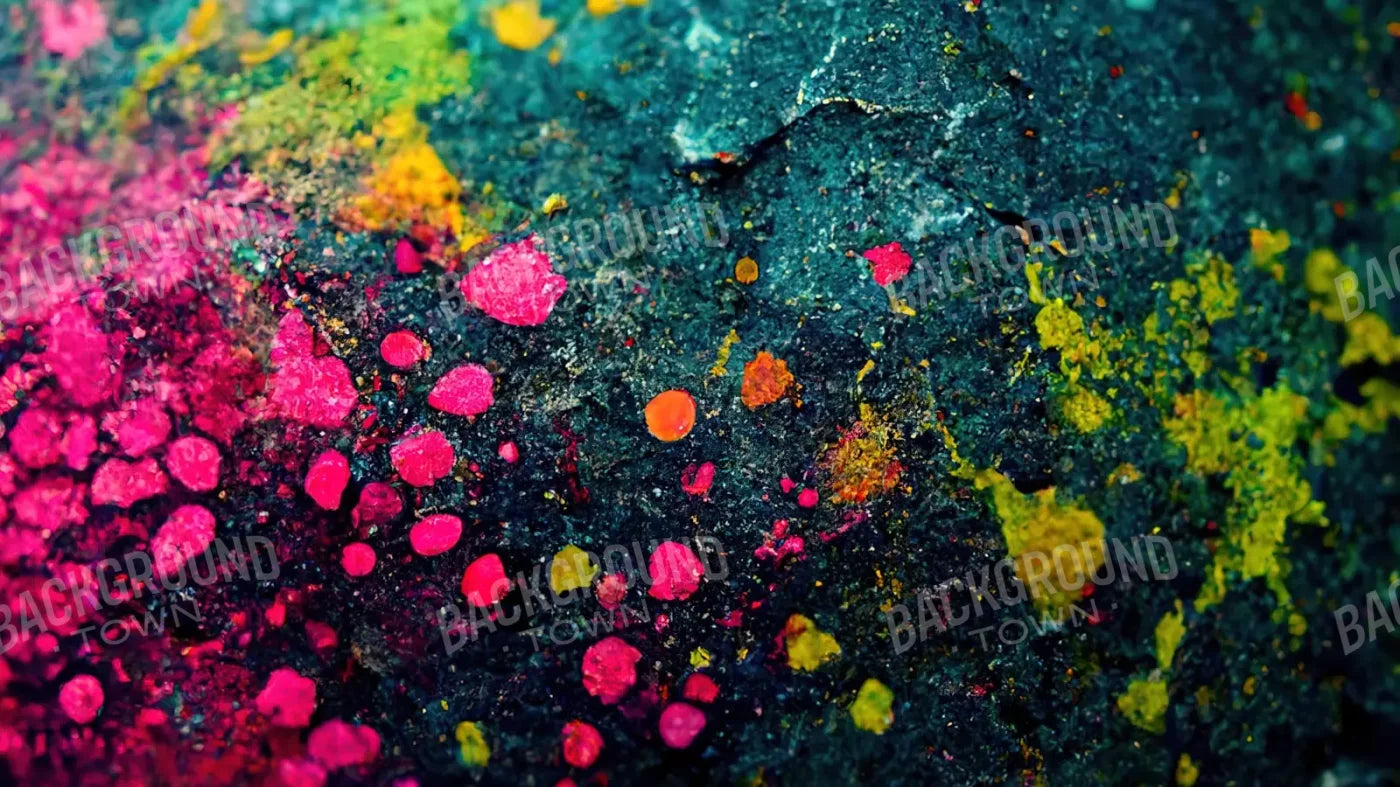 Neon Splatter 14X8 Ultracloth ( 168 X 96 Inch ) Backdrop