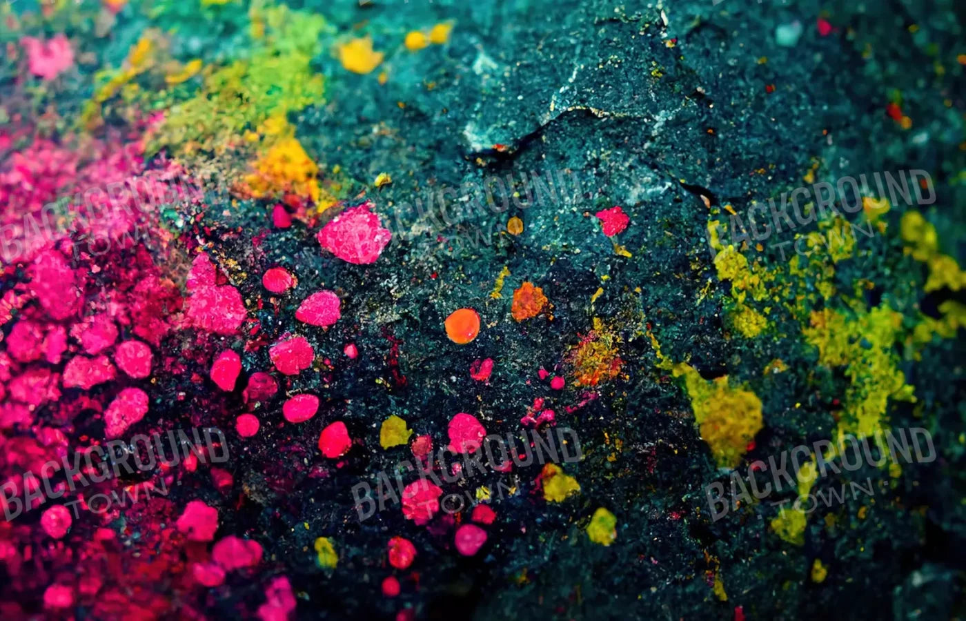 Neon Splatter 12X8 Ultracloth ( 144 X 96 Inch ) Backdrop