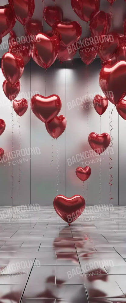 Red Heart Elegance 5’X12’ Ultracloth For Westcott X-Drop (60 X 144 Inch) Backdrop