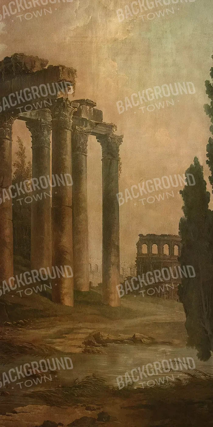 Roman Ruins 8’X16’ Ultracloth (96 X 192 Inch) Backdrop