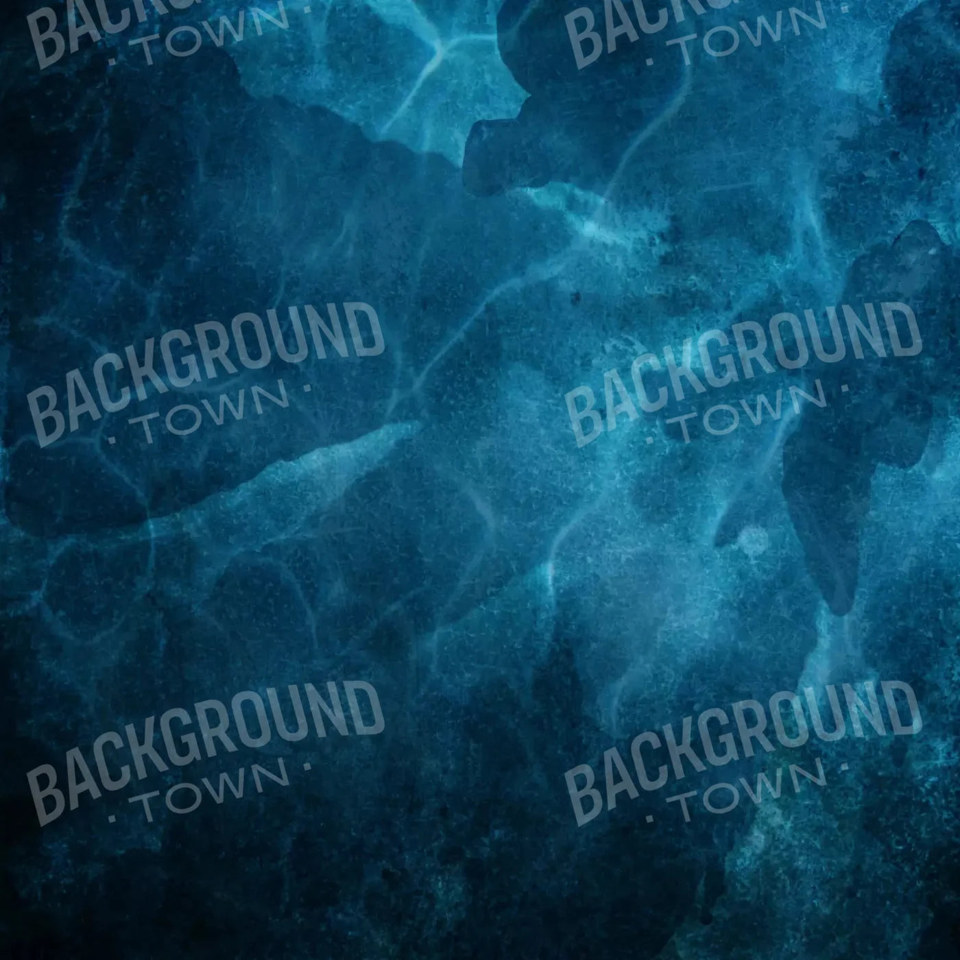 In The Deep Blue 8X8 Fleece ( 96 X Inch ) Backdrop