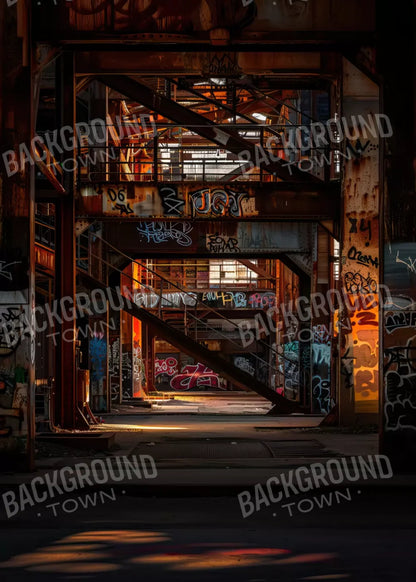 Industrial Urban 002 8X10 5’X7’ Ultracloth (60 X 84 Inch) Backdrop