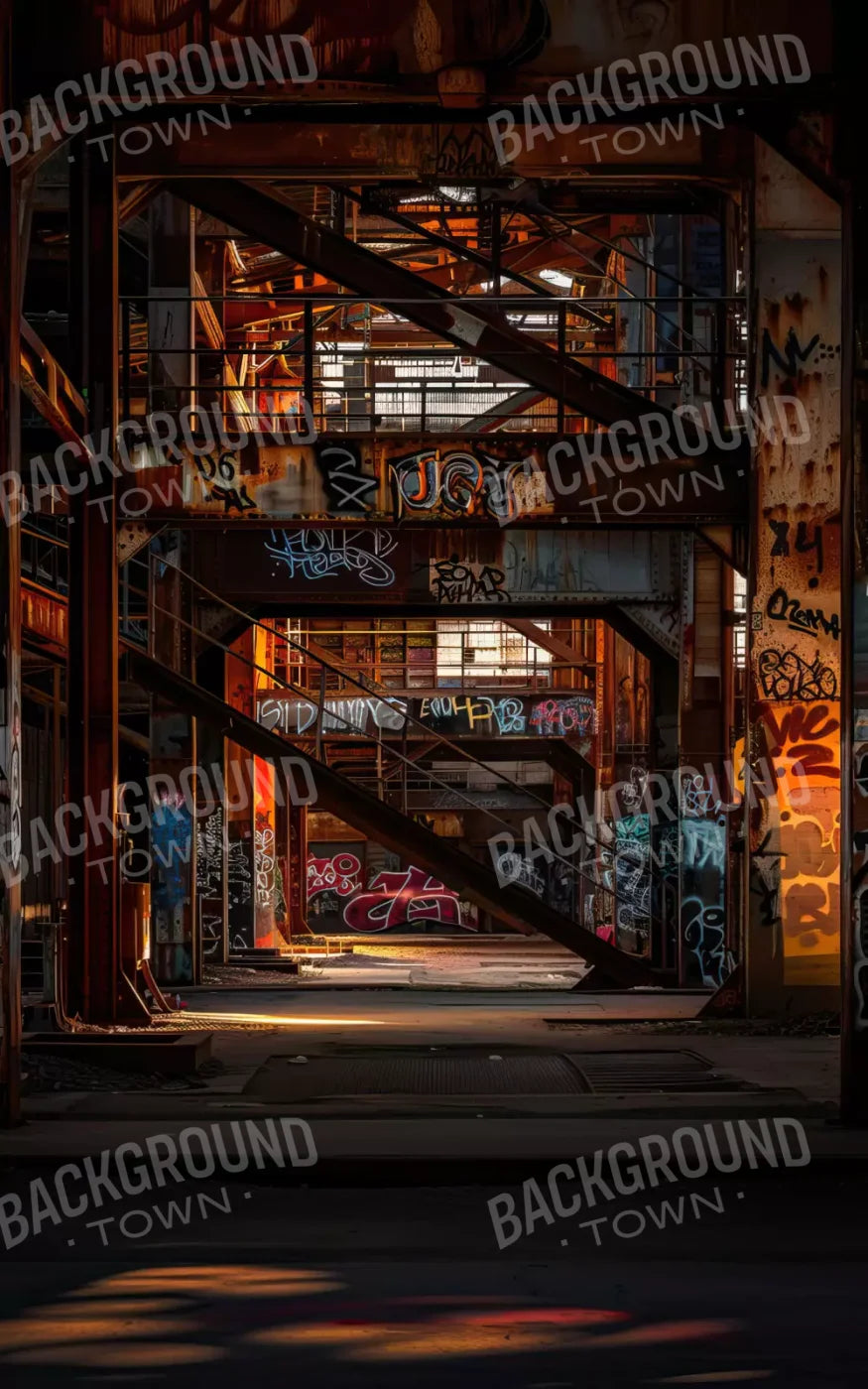 Industrial Urban 002 8X10 5’X8’ Ultracloth (60 X 96 Inch) Backdrop