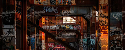 Industrial Urban 002 8X10 20’X8’ Ultracloth (240 X 96 Inch) Backdrop