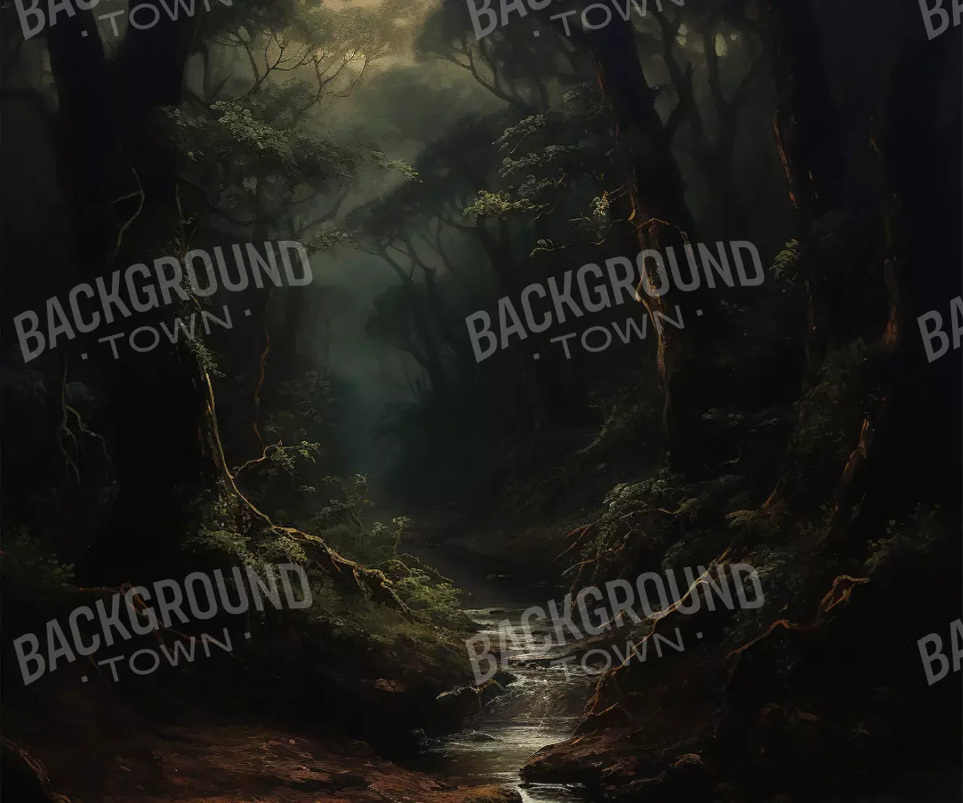 Into The Woods I 12’X10’ Ultracloth (144 X 120 Inch) Backdrop