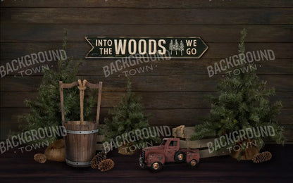 Into The Woods 14X9 Ultracloth ( 168 X 108 Inch ) Backdrop