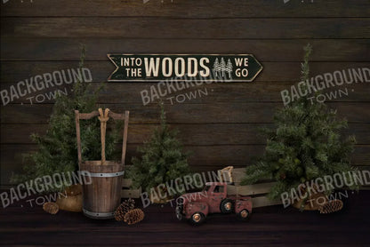 Into The Woods 8X5 Ultracloth ( 96 X 60 Inch ) Backdrop