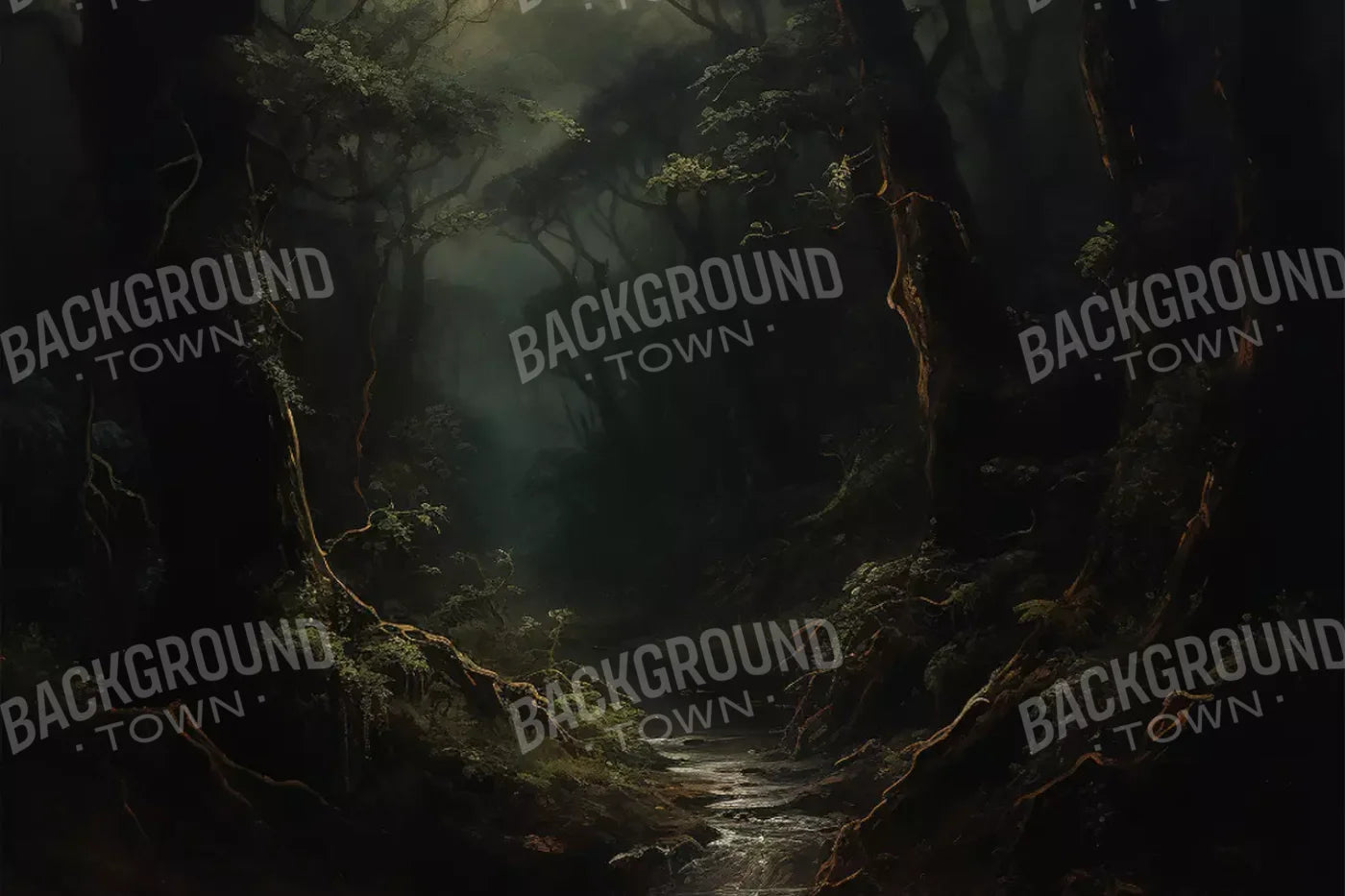 Into The Woods I 12’X8’ Ultracloth (144 X 96 Inch) Backdrop